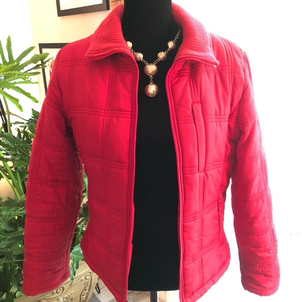 Red Izod jacket